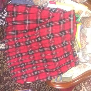 Checkered Plaid skirt